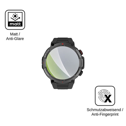 6x Screen Protector for Neow W-Watch 1.39 Protection Anti Glare dipos