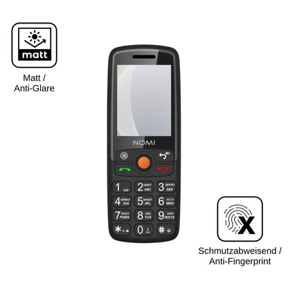4x Screen Protector for Nomi i2440 Protection Anti Glare dipos