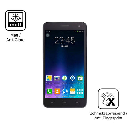4x Screen Protector for Nomi i550 Space Protection Anti Glare dipos