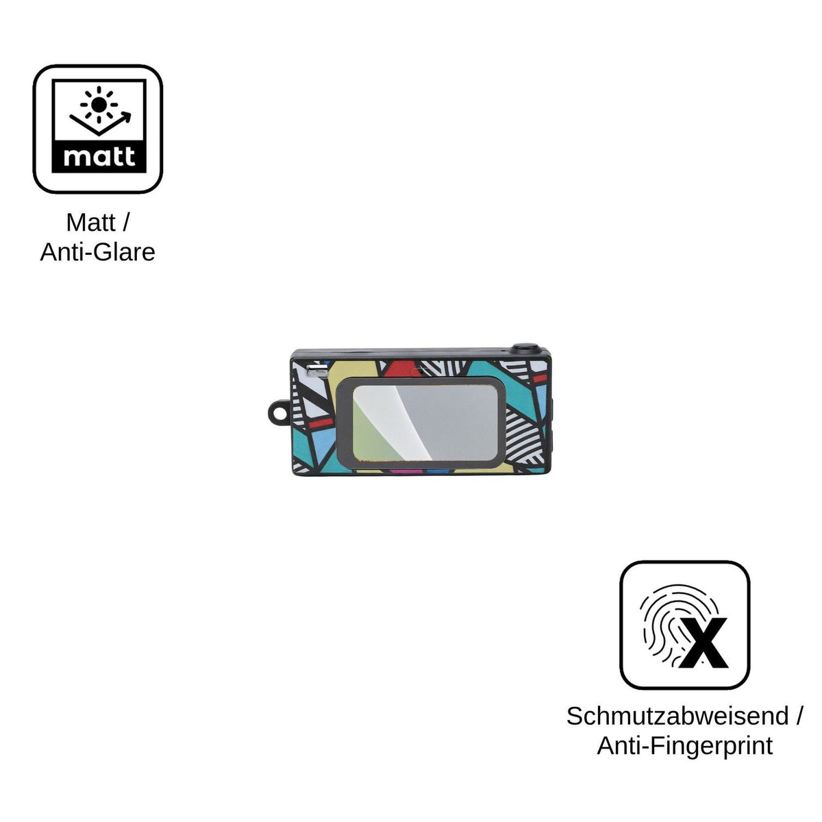 4x Screen Protector for Ouitble Minidigitalkamera 2K Protection Anti Glare dipos