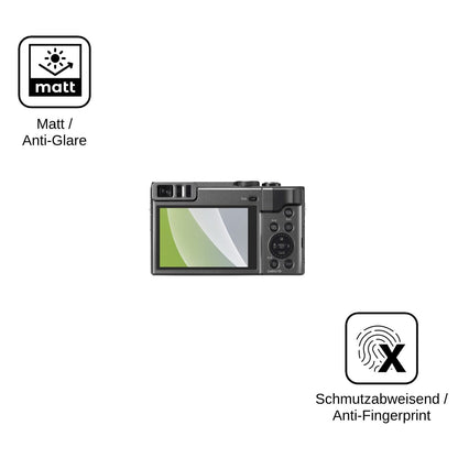 4x Screen Protector for Panasonic Lumix DC-TZ90 Protection Anti Glare dipos