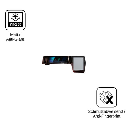 2x Screen Protector for Renault Austral openR Link 12 Protection Anti Glare dipos