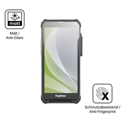 4x Screen Protector for RugGear RG880i Protection Anti Glare dipos