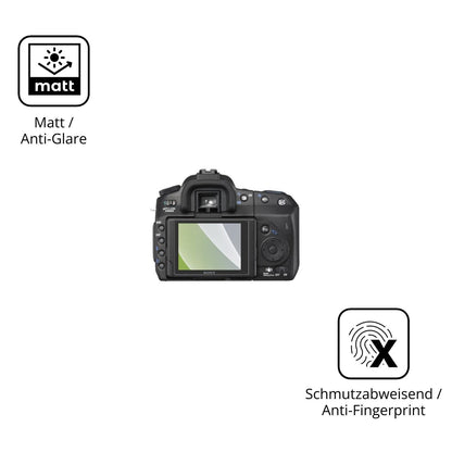 Dünne und entspiegelnde Folie passend zugeschnitten für Sony A350