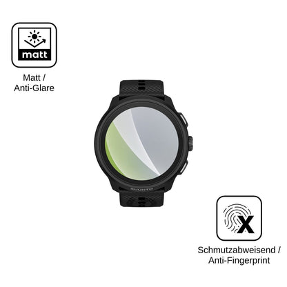6x Screen Protector for Suunto Run 2 Protection Anti Glare dipos