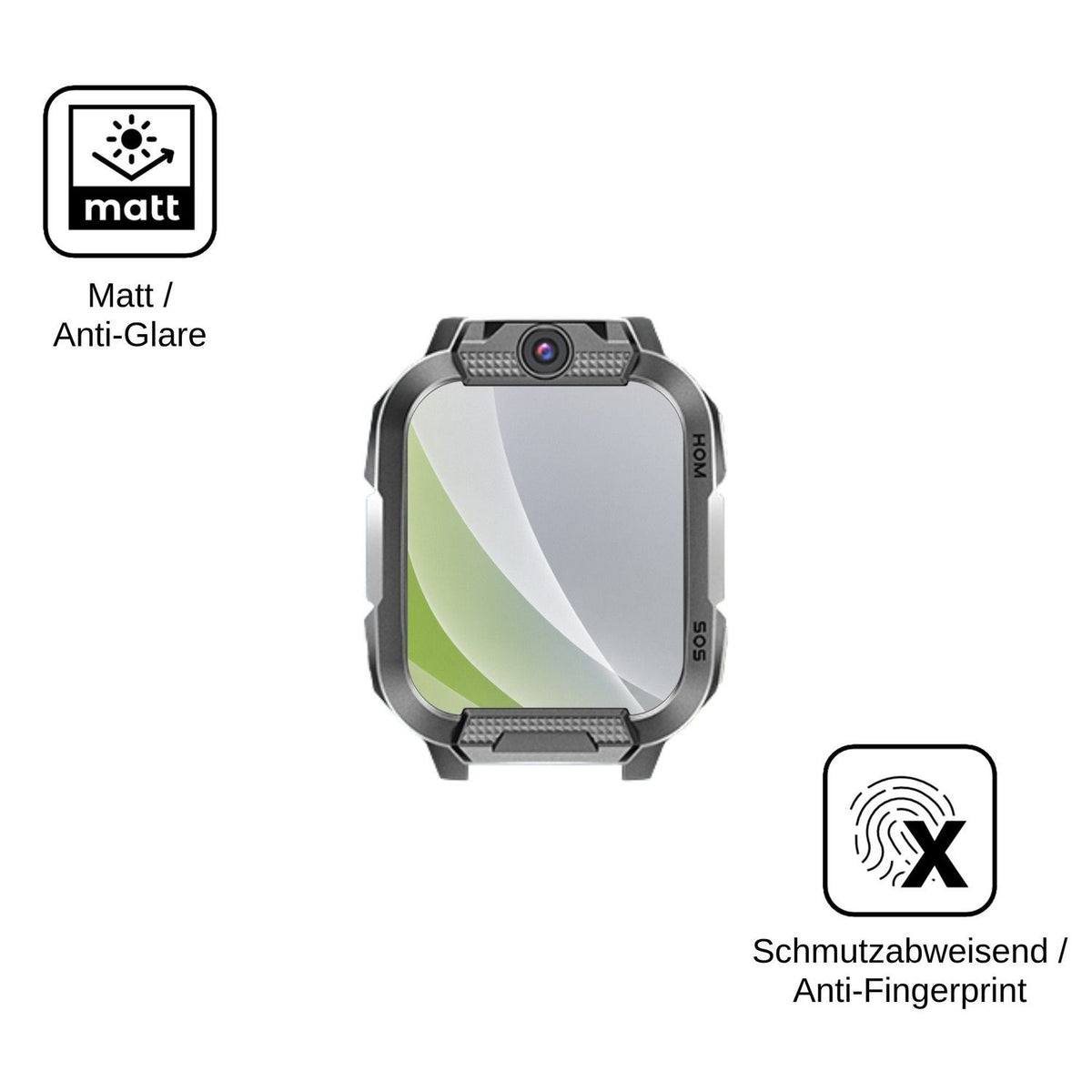 6x Screen Protector for whraills 001-BAK Protection Anti Glare dipos