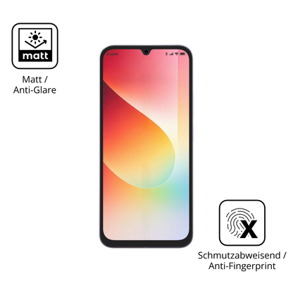 Dünne und entspiegelnde Folie passend zugeschnitten für Xiaomi Redmi 15A 5G