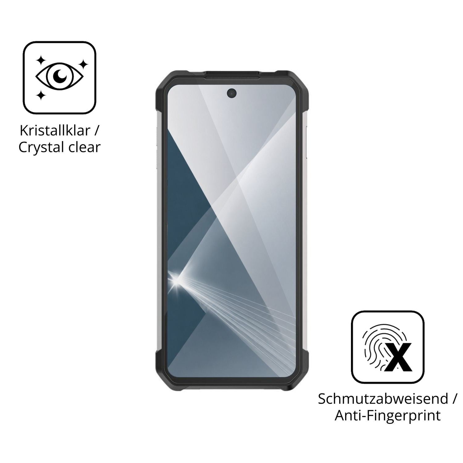 Flexible TPU-Folie passend zugeschnitten für 8849 Tank 5 Pro, vollständige Abdeckung