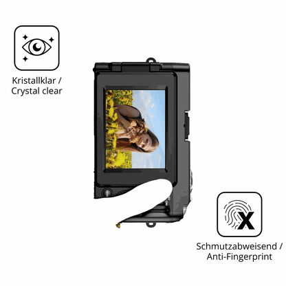 Flexible TPU-Folie passend zugeschnitten für Aboobu Digitalkamera 4K 48MP 3 Zoll, vollständige Abdeckung