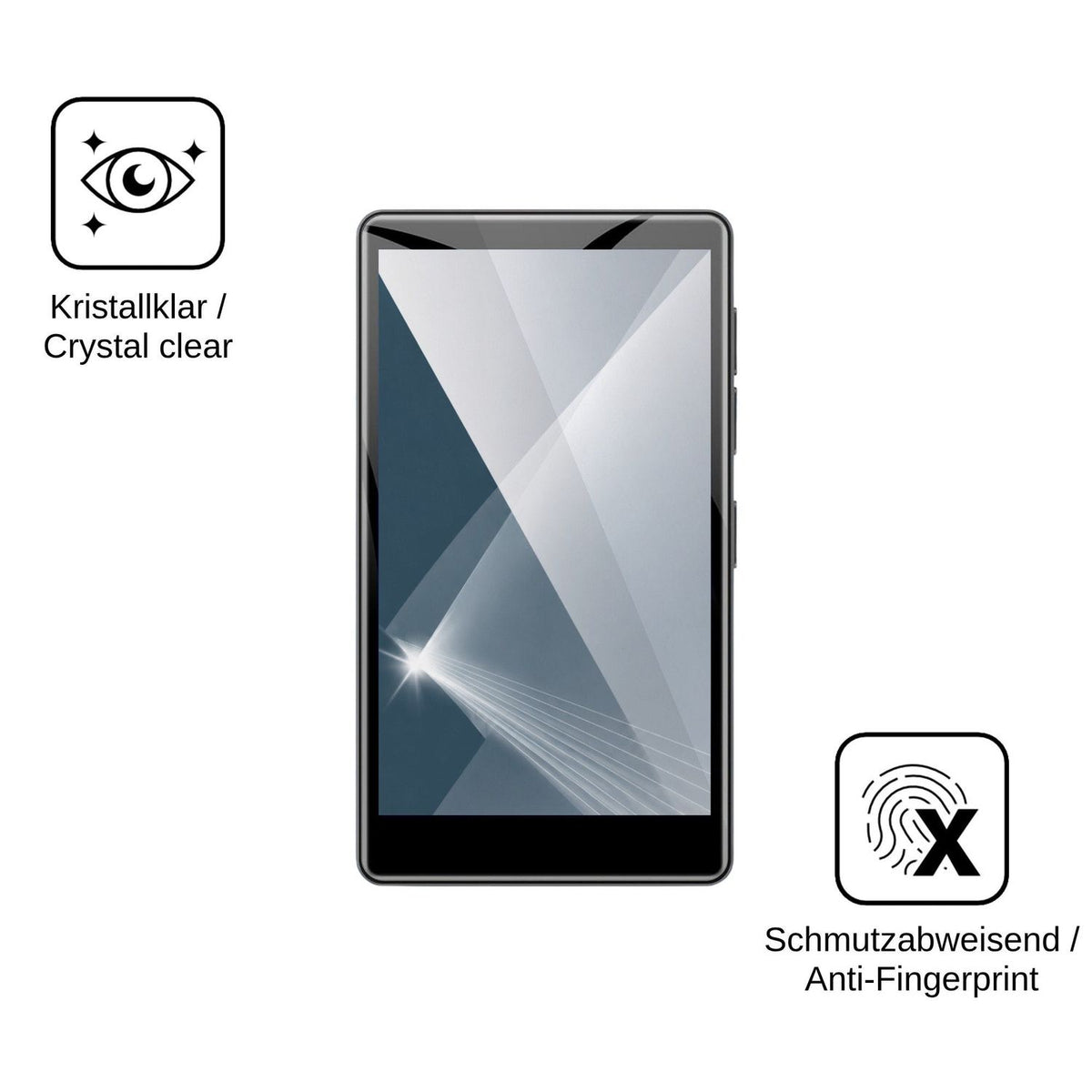 2x Screen Protector for AGXOV M11 Flexible Glass 9H dipos