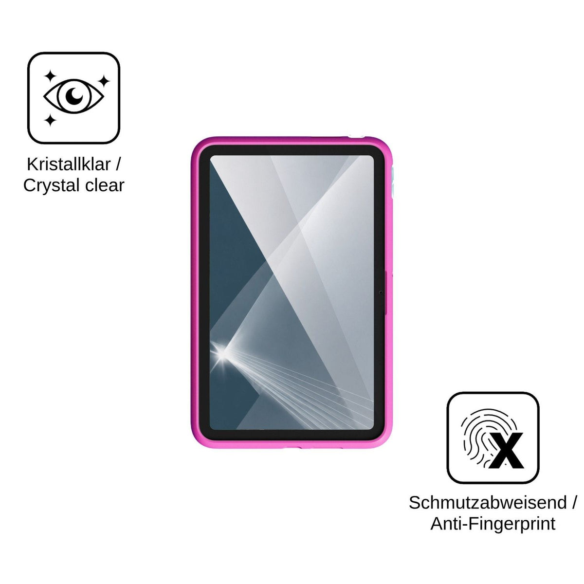 2x Screen Protector for Amazon Kids Tablet 8.7-inch Flexible Glass 9H dipos