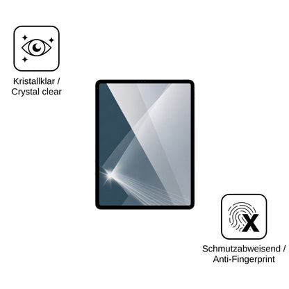 2x Screen Protector for Apple iPad Pro 12.9 Inch (2022) Flexible Glass 9H dipos