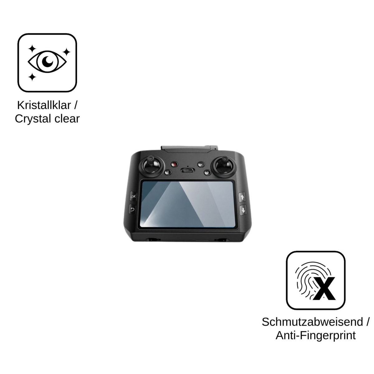 2x Screen Protector for AVIALOGIC G10 Remote Flexible Glass 9H dipos