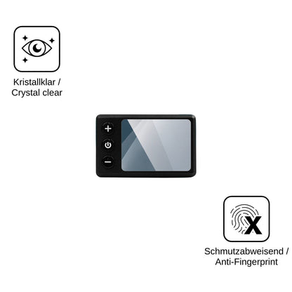 2x Screen Protector for Bassadoro Lenker Display S E Flexible Glass 9H dipos