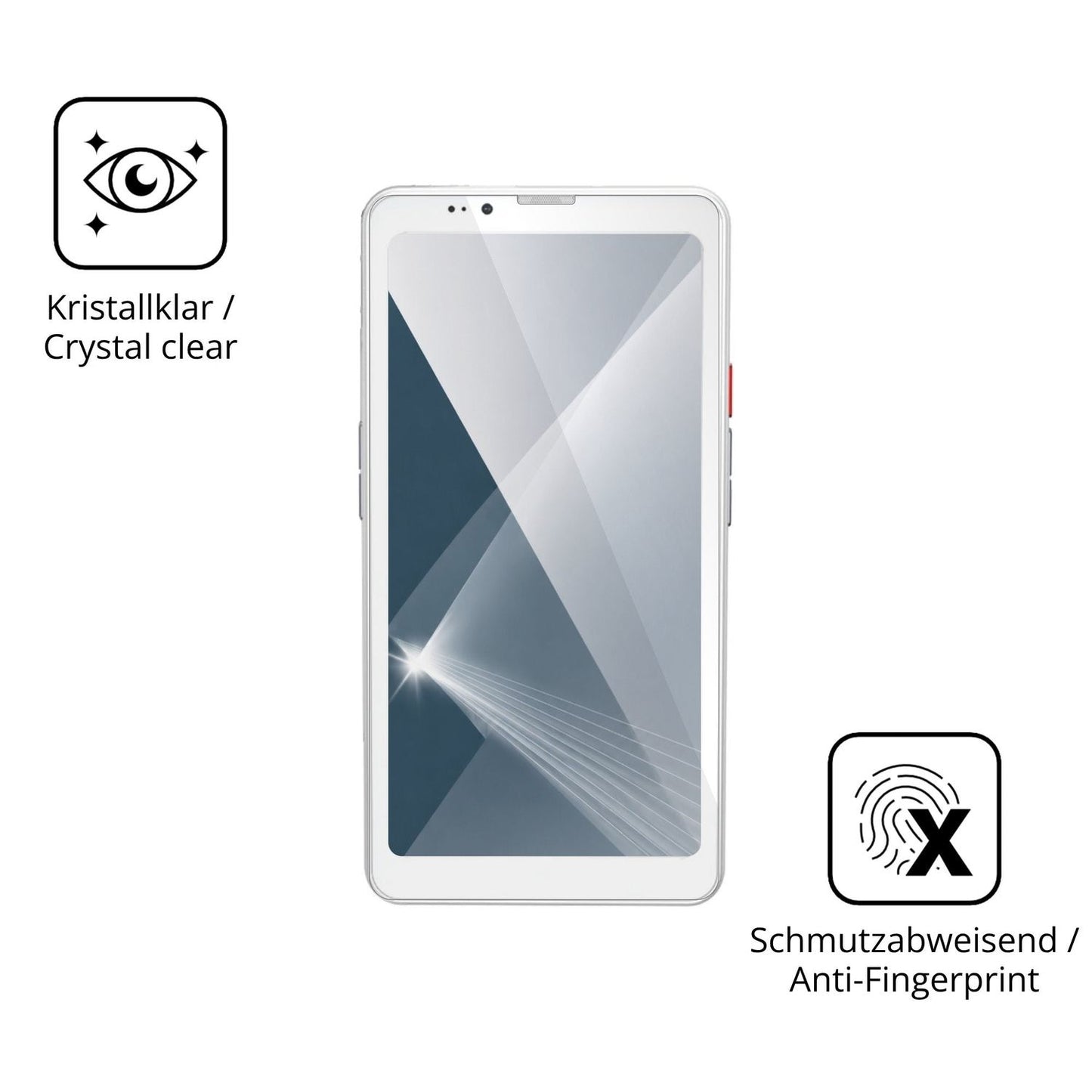 Flexible TPU-Folie passend zugeschnitten für Bigme Hibreak Dual, vollständige Abdeckung