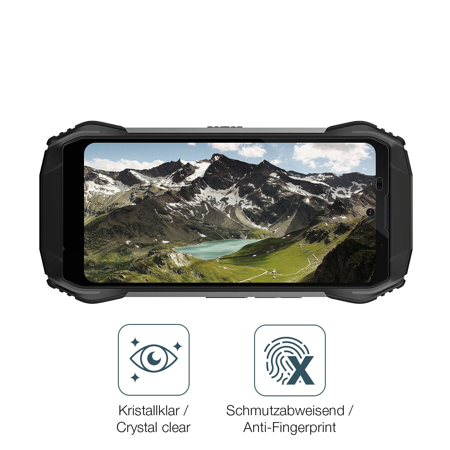 Flexible TPU-Folie passend zugeschnitten für Blackview N6000 Mini, vollständige Abdeckung