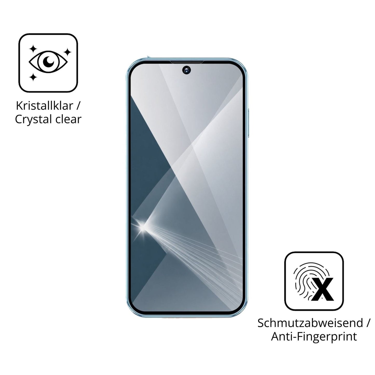Flexible TPU-Folie passend zugeschnitten für BLKE BLKE S 4G, vollständige Abdeckung