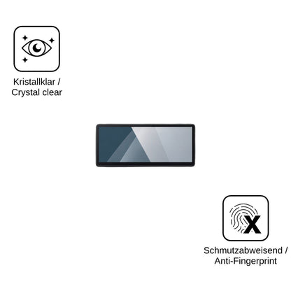2x Screen Protector for CarpodGo T4 Plus Flexible Glass 9H dipos
