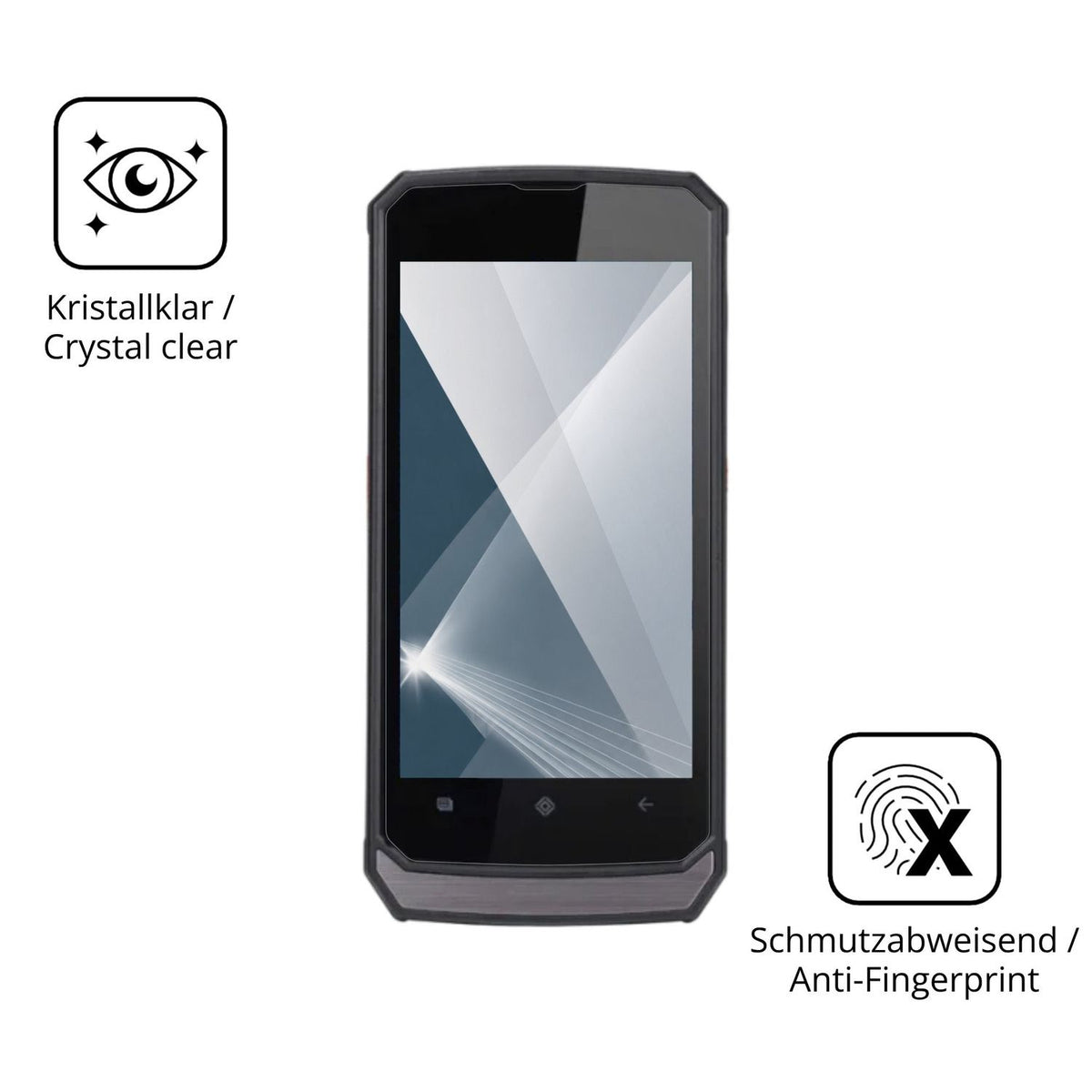 Flexible TPU-Folie passend zugeschnitten für Conker SX5L, vollständige Abdeckung