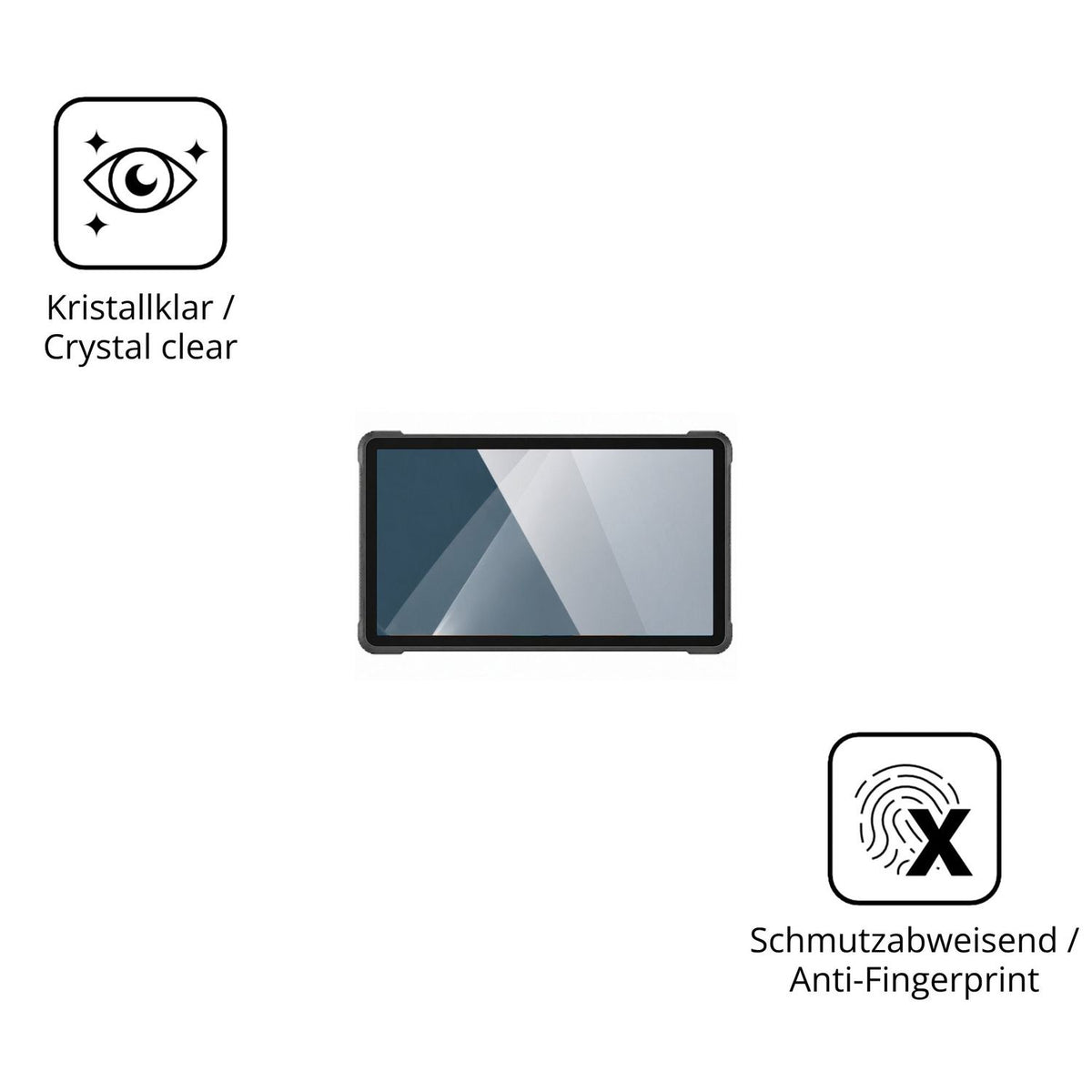 Flexible TPU-Folie passend zugeschnitten für Conker SX87, vollständige Abdeckung