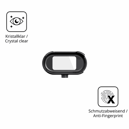 Flexible TPU-Folie passend zugeschnitten für Cossify HW0612 Mini Action-Cam, vollständige Abdeckung