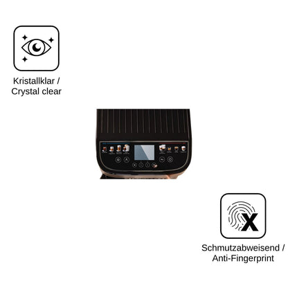 2x Screen Protector for DeLonghi Magnifica Duo ECAM330.80 Flexible Glass 9H dipos