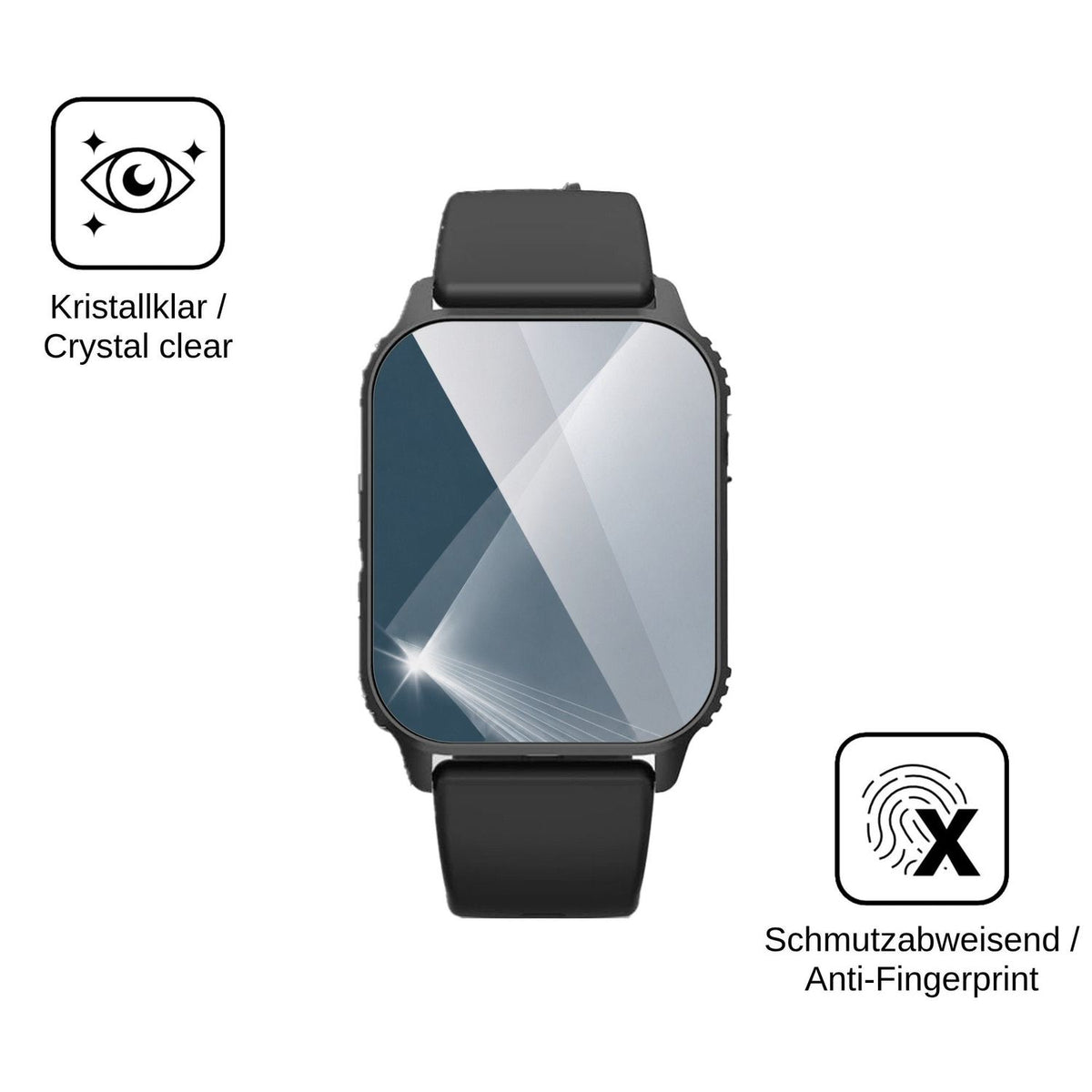 2x Screen Protector for DIVOAZBVO TK29 Flexible Glass 9H dipos
