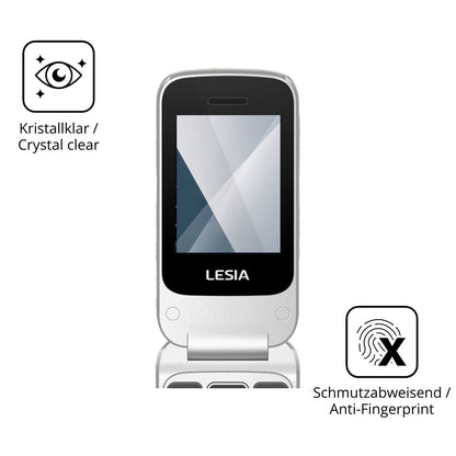 Flexible TPU-Folie passend zugeschnitten für FEGA Flip Senior 2, vollständige Abdeckung
