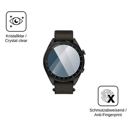 2x Screen Protector for Garmin Approach S72 Flexible Glass 9H dipos