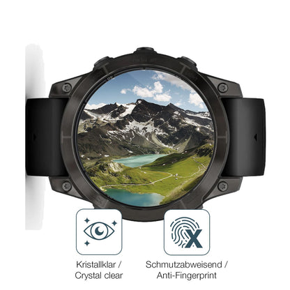 Flexible TPU-Folie passend zugeschnitten für Garmin Fenix 7 Pro 51mm, vollständige Abdeckung