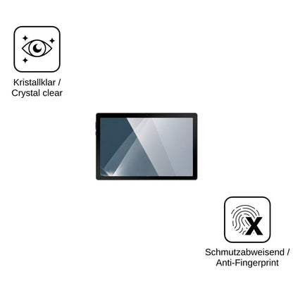 2x Screen Protector for Gleeso Tablet 10.1 Flexible Glass 9H dipos