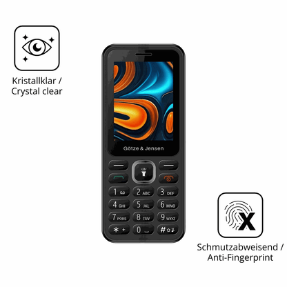 Flexible TPU-Folie passend zugeschnitten f�r Gotze Jensen GFE101, vollst�ndige Abdeckung