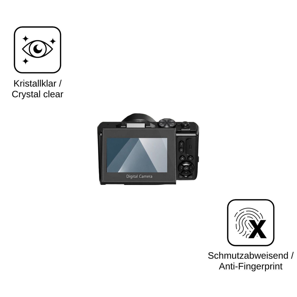 2x Screen Protector for H-Bocam W081 Flexible Glass 9H dipos