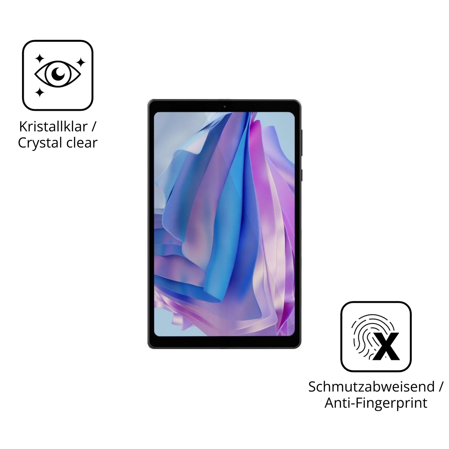 Flexible TPU-Folie passend zugeschnitten für Headwolf Fpad 5, vollständige Abdeckung