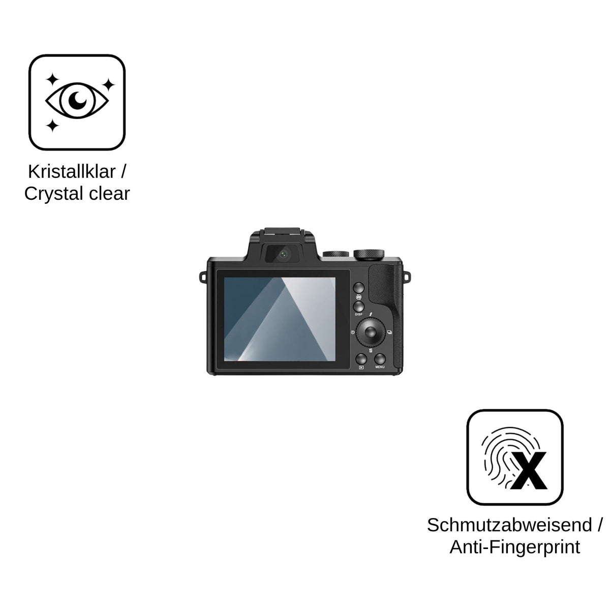 2x Screen Protector for HKOORLAMULS DC226 Flexible Glass 9H dipos