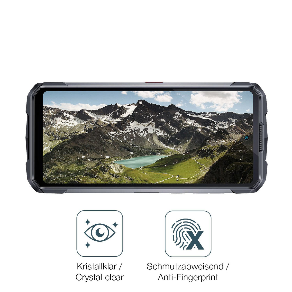 Flexible TPU-Folie passend zugeschnitten für Hotwav Cyber X, vollständige Abdeckung