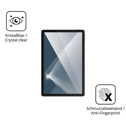 Flexible TPU-Folie passend zugeschnitten für HTC Tab A101 Plus, vollständige Abdeckung