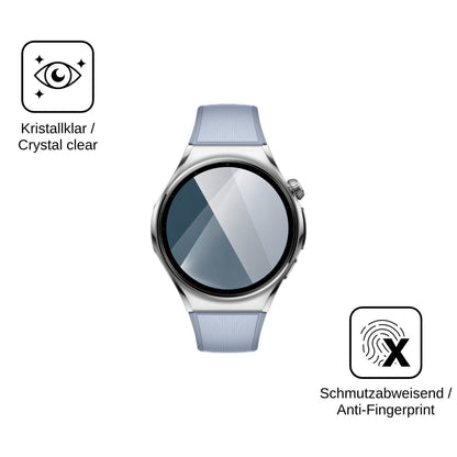 2x Screen Protector for Huawei Watch 6 46 mm Flexible Glass 9H dipos