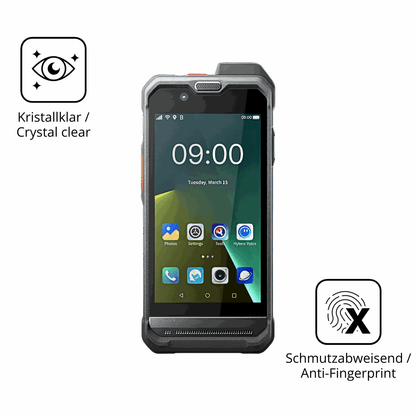 Flexible TPU-Folie passend zugeschnitten für Hytera PNC460, vollständige Abdeckung