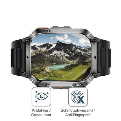 Schutz gegen Kratzer auf dem Iowodo W70 Pro 2.01 Zoll Glas durch Schlüssel oder Ähnliches