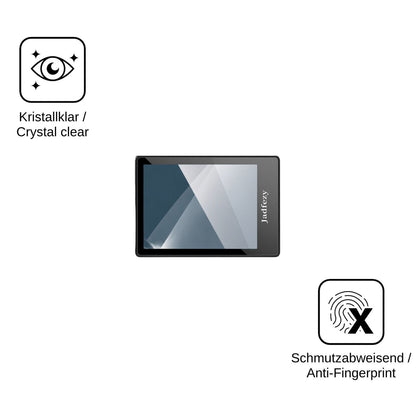 2x Screen Protector for Jadfezy Action Cam K-06 Flexible Glass 9H dipos