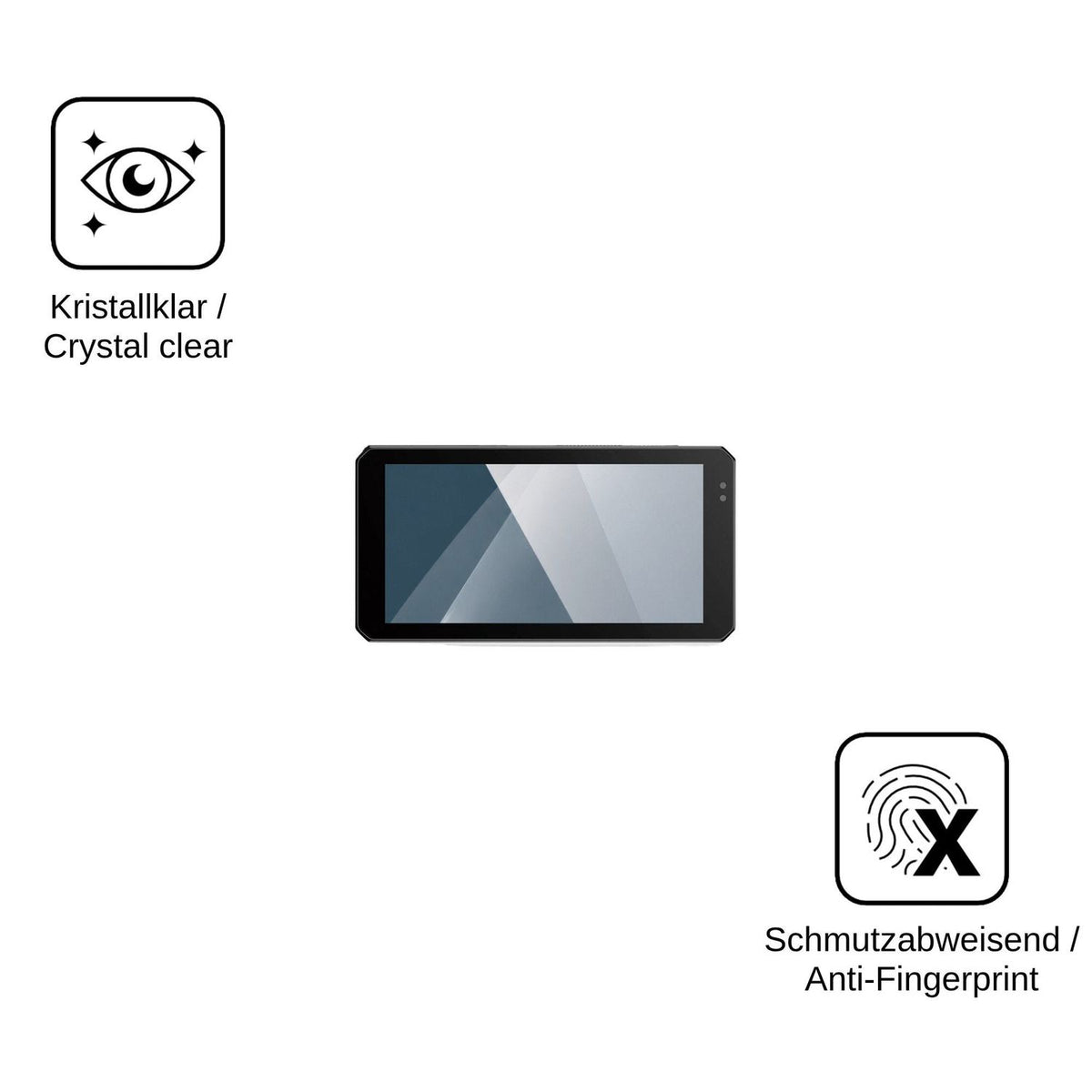 2x Screen Protector for Jado S6 Flexible Glass 9H dipos