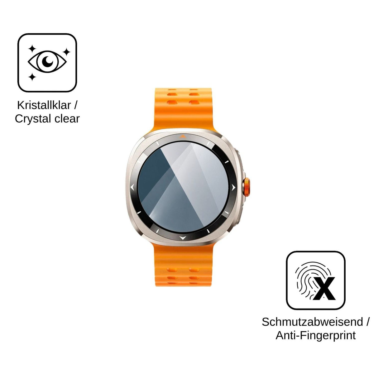 2x Screen Protector for Joyroom JR-FV2 Pro Flexible Glass 9H dipos