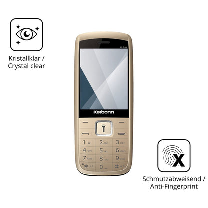 Flexible TPU-Folie passend zugeschnitten für Karbonn K9 Boss, vollständige Abdeckung