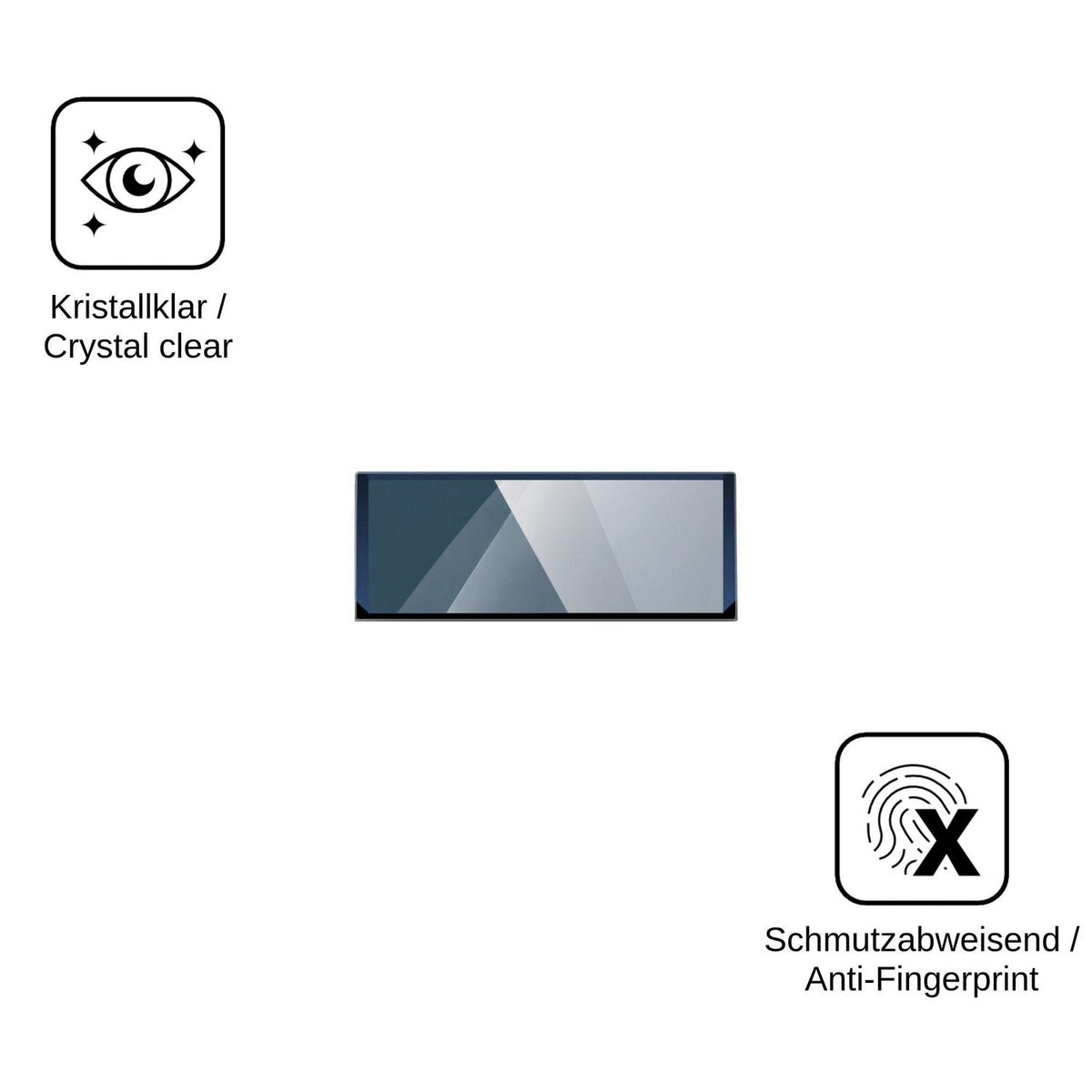 2x Screen Protector for Krunia T52 Flexible Glass 9H dipos