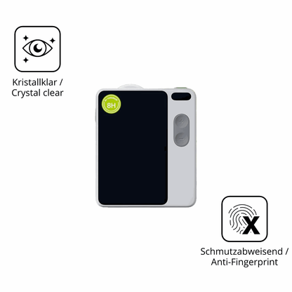 Flexible TPU-Folie passend zugeschnitten für LiTTPOPO MicroCam X1, vollständige Abdeckung