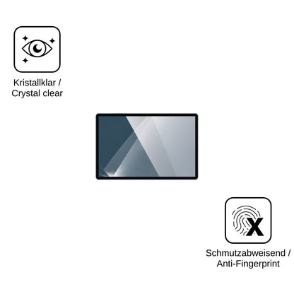 2x Screen Protector for LORDWIT 13 Inch Tablet Flexible Glass 9H dipos