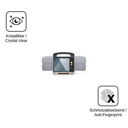 2x Screen Protector for Mindray Beneheart DX Flexible Glass 9H dipos