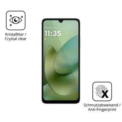 Flexible TPU-Folie passend zugeschnitten f�r Motorola Moto G06, vollst�ndige Abdeckung