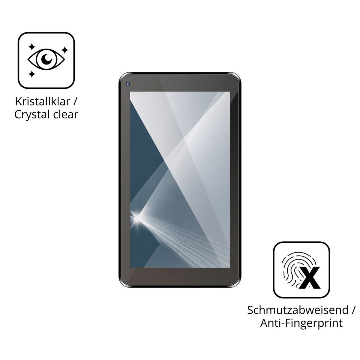 Flexible TPU-Folie passend zugeschnitten für Myria Classic MY8301, vollständige Abdeckung